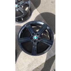 x1 REAR 19' GENUINE BMW 3 SERIES E90/91/92/92 light alloy wheel, 5 spoke 199