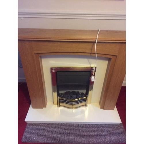 Electric Fire and surround