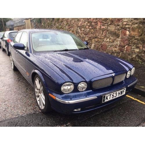 2004 new shape JAGUAR XJ 3.0 XJR SPEC x350 FULLY LOADED executive 4 door P/X SWAP
