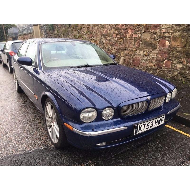 2004 new shape JAGUAR XJ 3.0 XJR SPEC x350 FULLY LOADED executive 4 door P/X SWAP