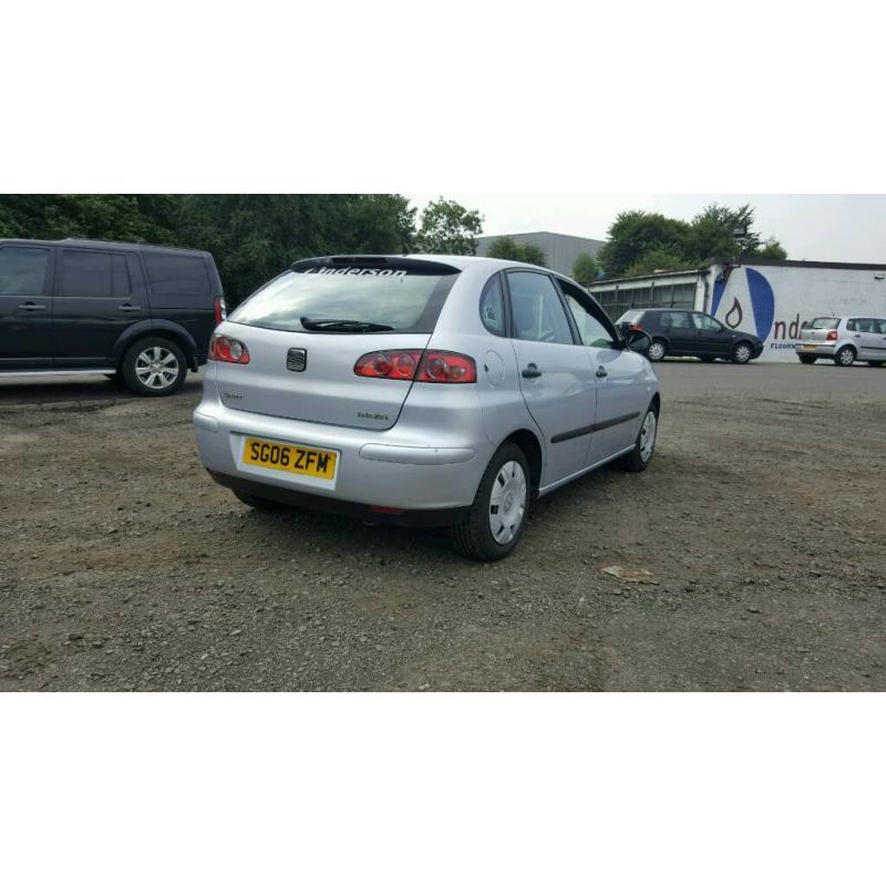 Seat Ibiza 12V 1.2 5 door only 38,000mls
