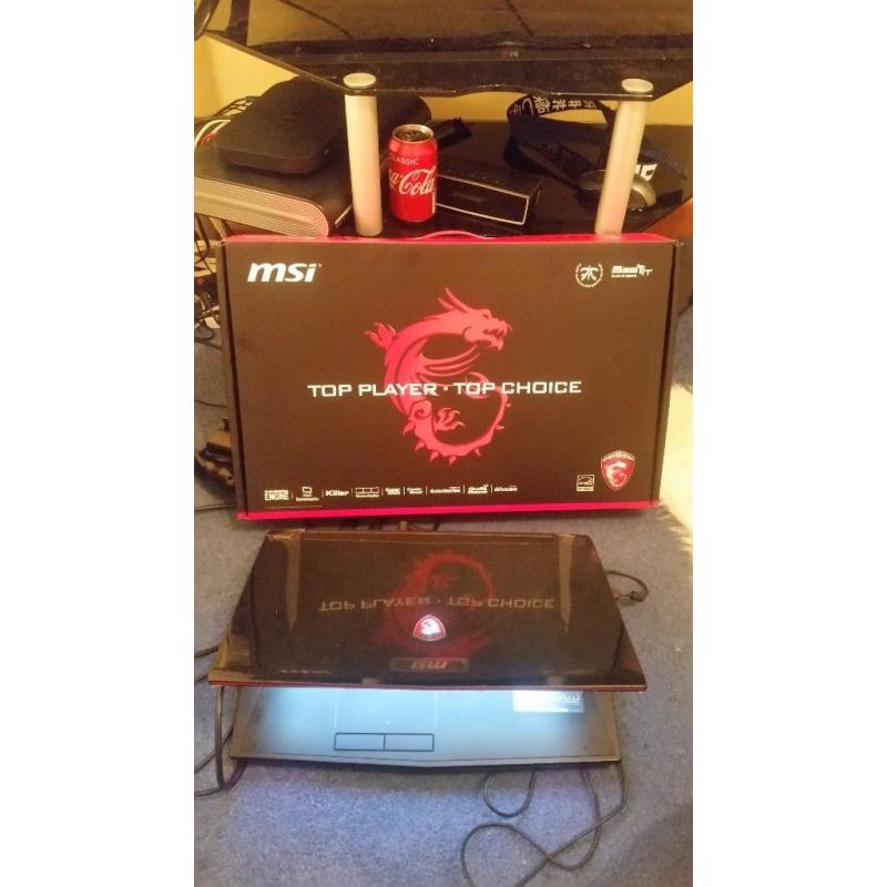 MSI Gaming Laptop i7 980m