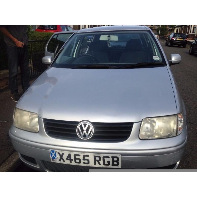 VW (Volkswagen) Polo in Silver 1.4 with MOT