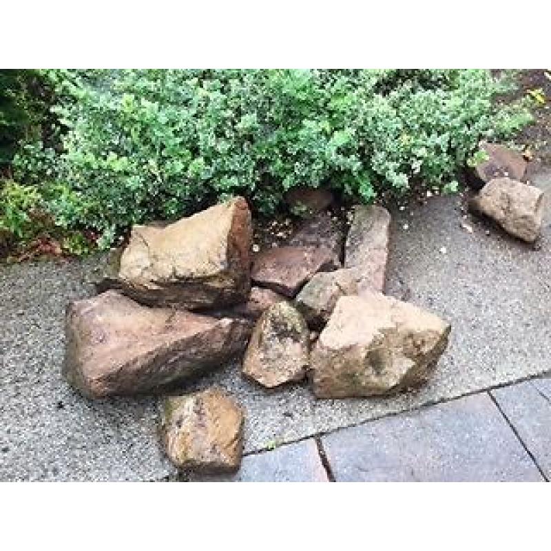 Gone Pending - Sorry Free medium and large Rockery Stones