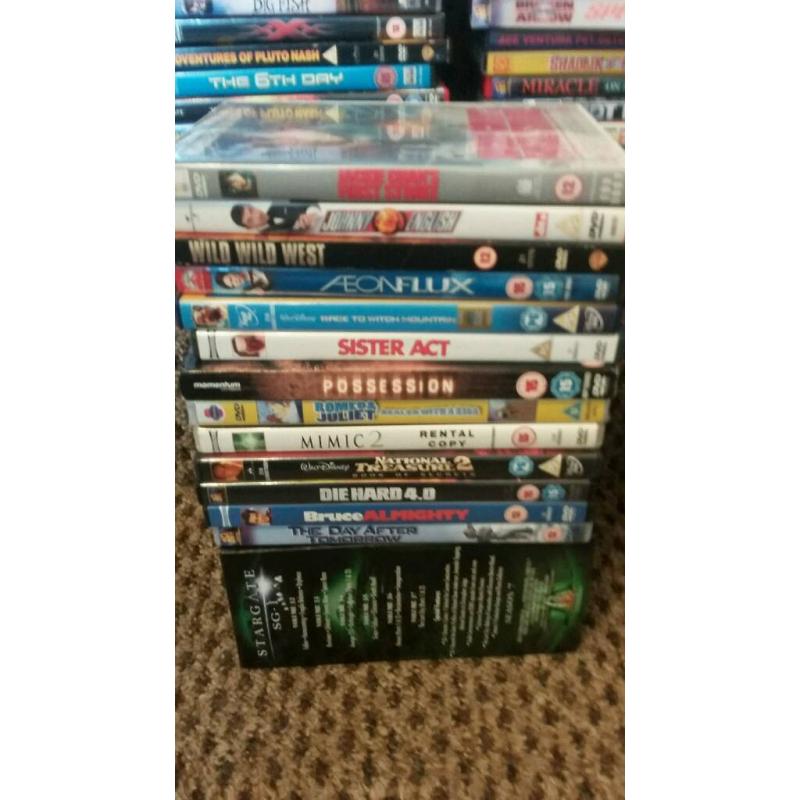 Dvds large bundle