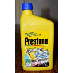 Prestone antifreeze/coolant (0.55 litre)