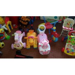 Big job lot of toddler indoor and outdoor toys