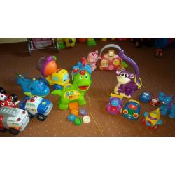 Big job lot of toddler indoor and outdoor toys