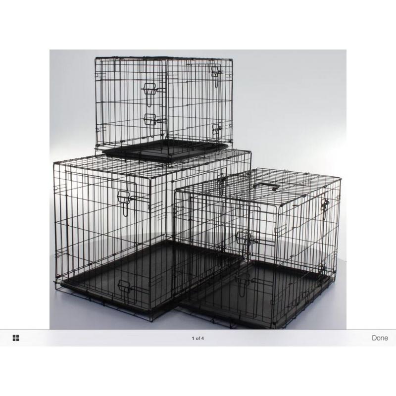 Medium sized dog cagesx2
