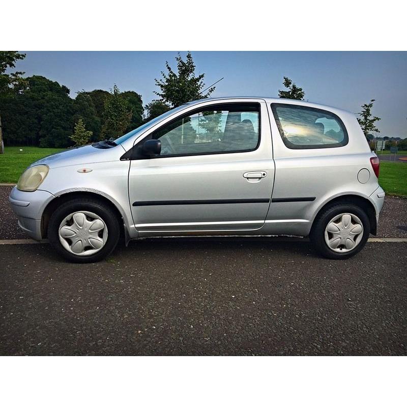 BARGAIN : Toyota Yaris 1.0vvti MOT 07/17! 80k Miles!!