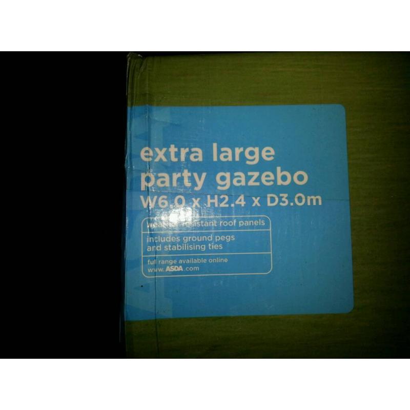 Extra large gazebo b.n.i.b