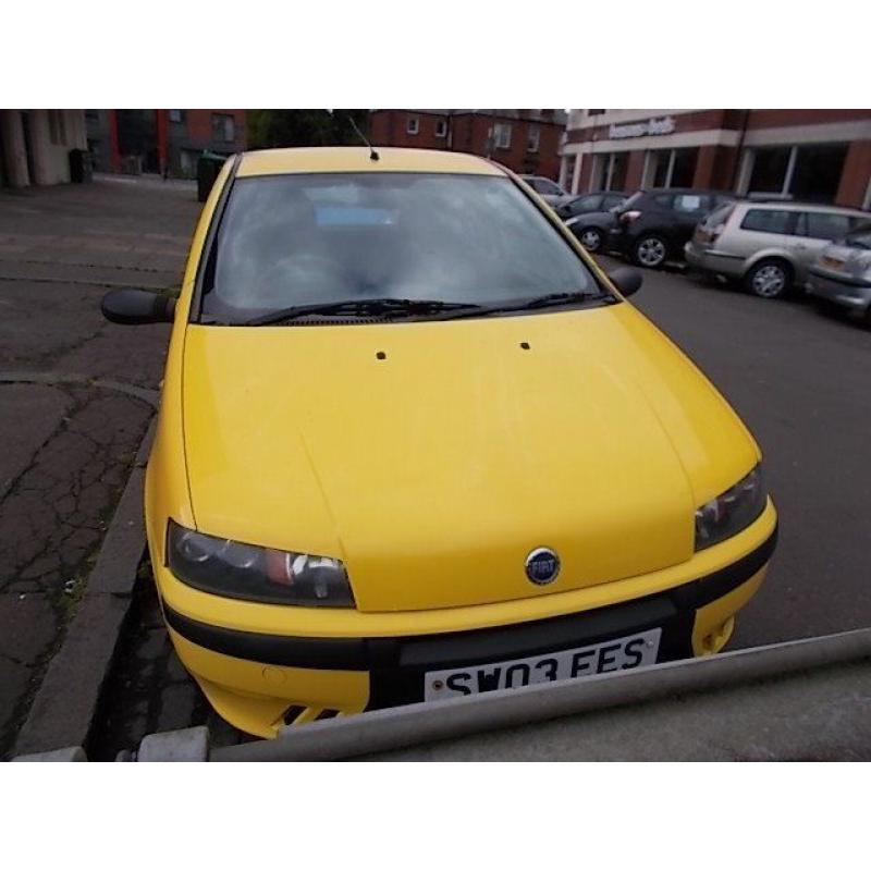 FIAT PUNTO 1.2 ACTIVE SPORT HATCHBACK 03 REGMOT AUGUST 2017