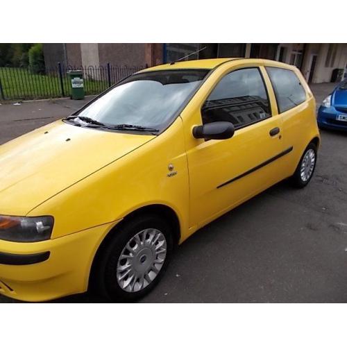 FIAT PUNTO 1.2 ACTIVE SPORT HATCHBACK 03 REGMOT AUGUST 2017
