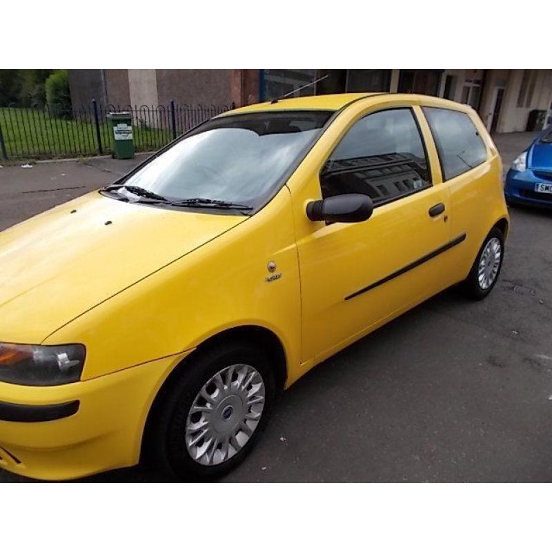 FIAT PUNTO 1.2 ACTIVE SPORT HATCHBACK 03 REGMOT AUGUST 2017