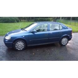 Vauxhall Astra 52 Plate, 56000 GENUINE LOW MILES **MOT Jan 2017**