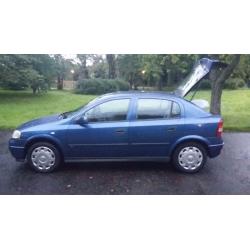 Vauxhall Astra 52 Plate, 56000 GENUINE LOW MILES **MOT Jan 2017**