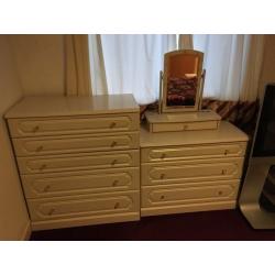 Bedroom furniture and matching headboard