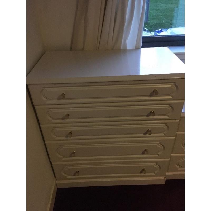 Bedroom furniture and matching headboard