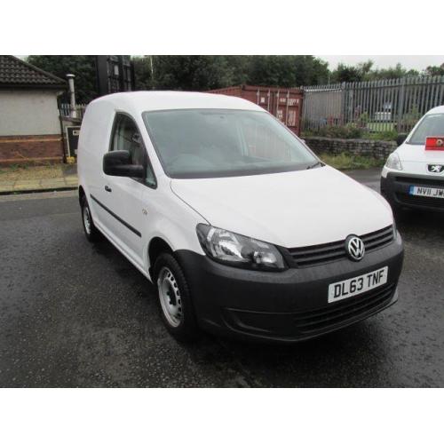 Volkswagen Caddy C20 1.6 Tdi 75Ps Startline Van DIESEL MANUAL WHITE (2014)