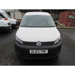Volkswagen Caddy C20 1.6 Tdi 75Ps Startline Van DIESEL MANUAL WHITE (2014)