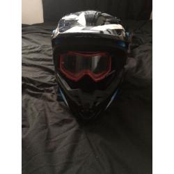 Motorbike helmet black XXL