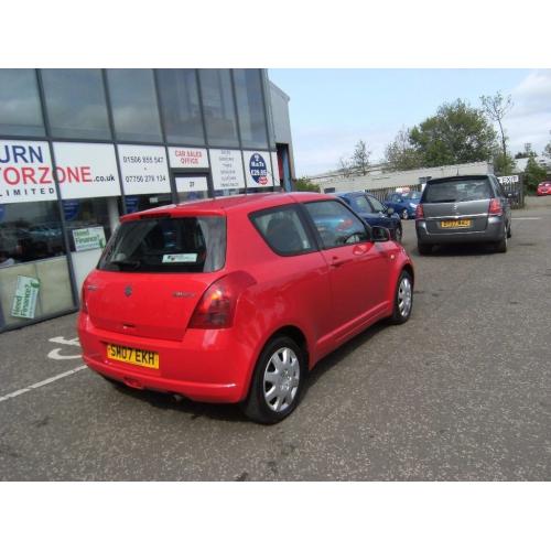 2007 07 SUZUKI SWIFT 1.3 GL 3d 91 BHP **** GUARANTEED FINANCE ****
