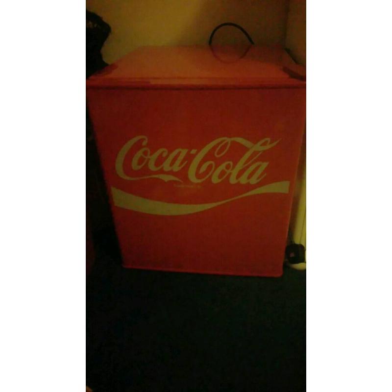 Coca cola mini fridge