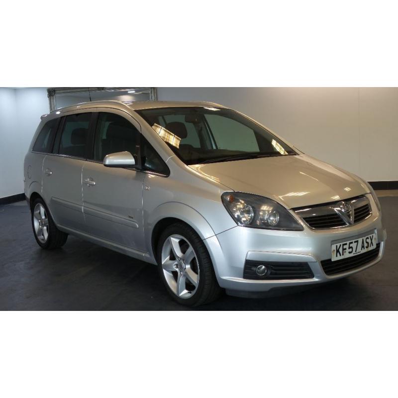 2007 57 VAUXHALL ZAFIRA 1.9 SRI CDTI 16V 5d AUTO 150 BHP *PART EX WELCOME*