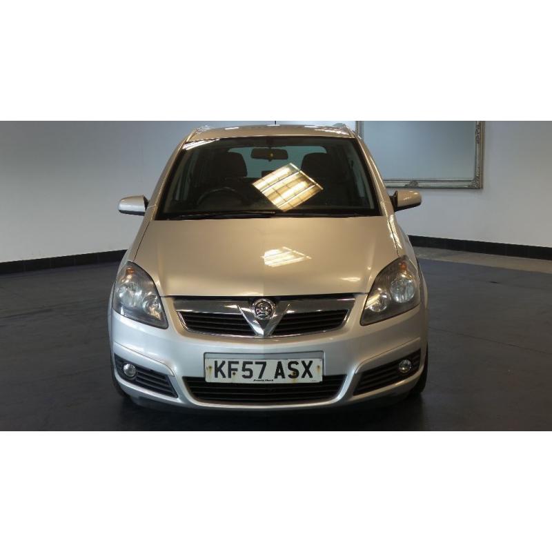 2007 57 VAUXHALL ZAFIRA 1.9 SRI CDTI 16V 5d AUTO 150 BHP *PART EX WELCOME*
