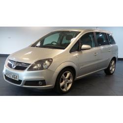 2007 57 VAUXHALL ZAFIRA 1.9 SRI CDTI 16V 5d AUTO 150 BHP *PART EX WELCOME*