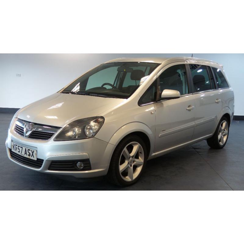 2007 57 VAUXHALL ZAFIRA 1.9 SRI CDTI 16V 5d AUTO 150 BHP *PART EX WELCOME*