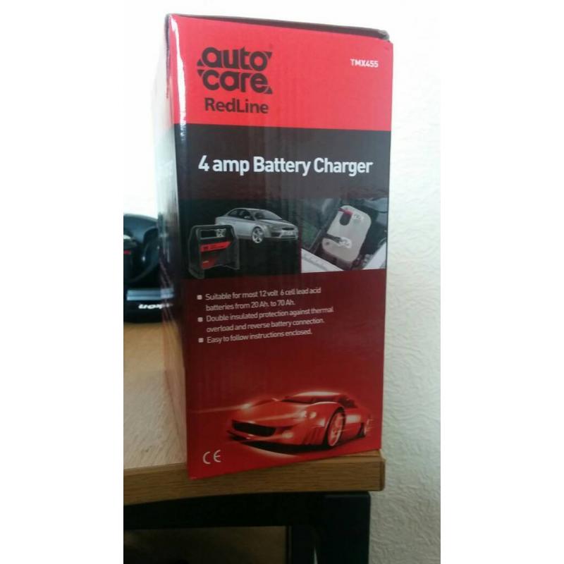 Autocare redline 4 amp car battery charger