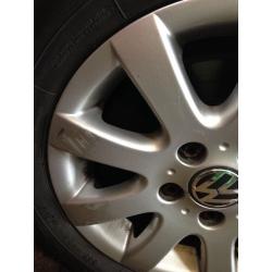Vw 15" 5x112 alloy wheels
