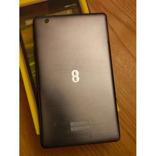 EE Harrier Android Full HD Tablet 8 Inch Boxed 4G Cellular Enabled With Data Sim Cards