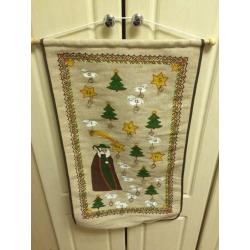 Christmas advent calander scrolls