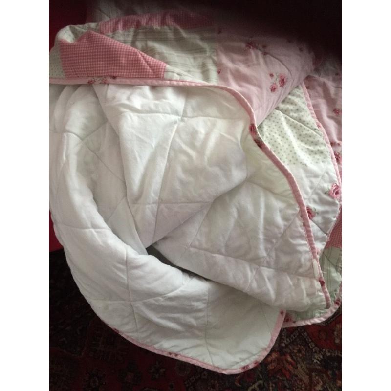 Bed cover patchwork