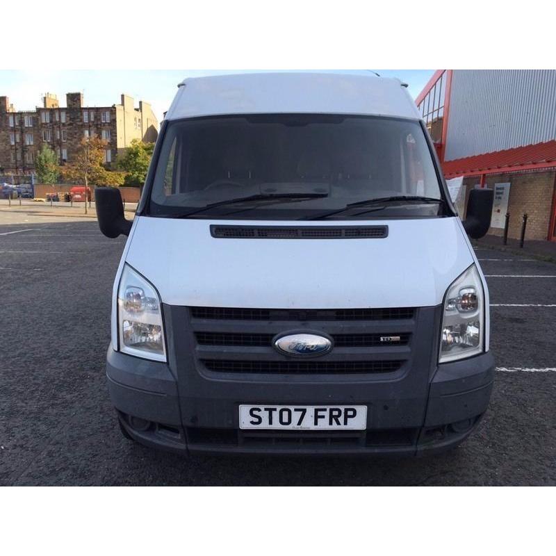 2007 FORD TRANSIT VAN T350M MWB RWD 140BHP DIESEL CREW CAB 2x REAR SEATS GREAT CONDITION