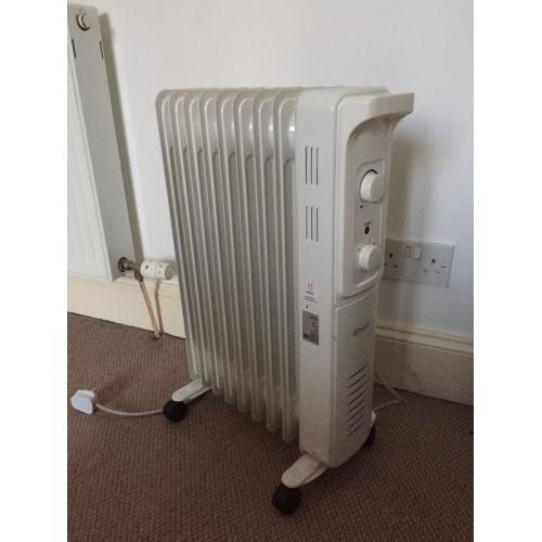 Oil filled radiator