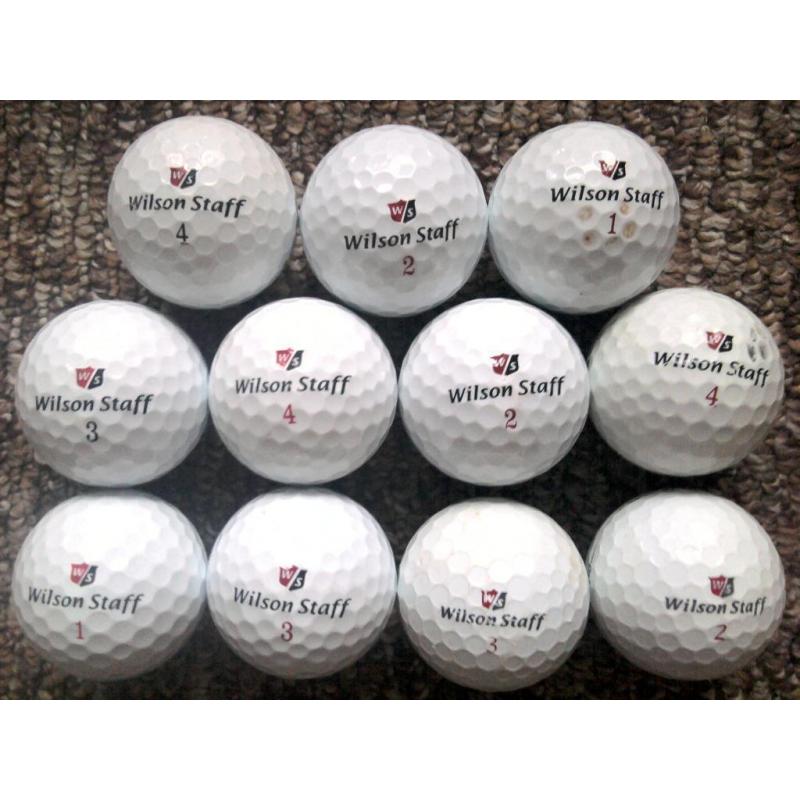 Wilson Staff 12 " DX2 soft "golf balls all in very good condition,