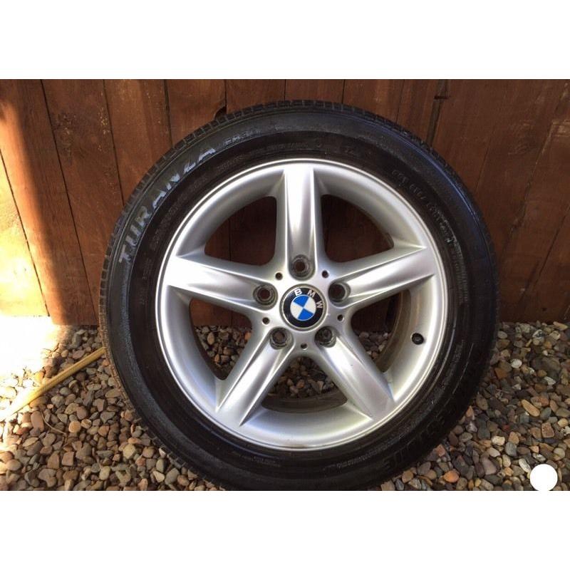 BMW 16" Sport Alloy and Tyre