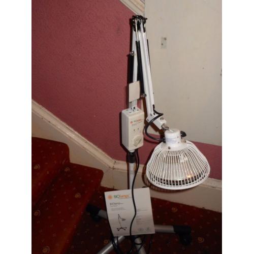 BIOLAMP THERMAL MINERAL MEDICAL DEVICE HEAT LAMP FLOOR STANDING
