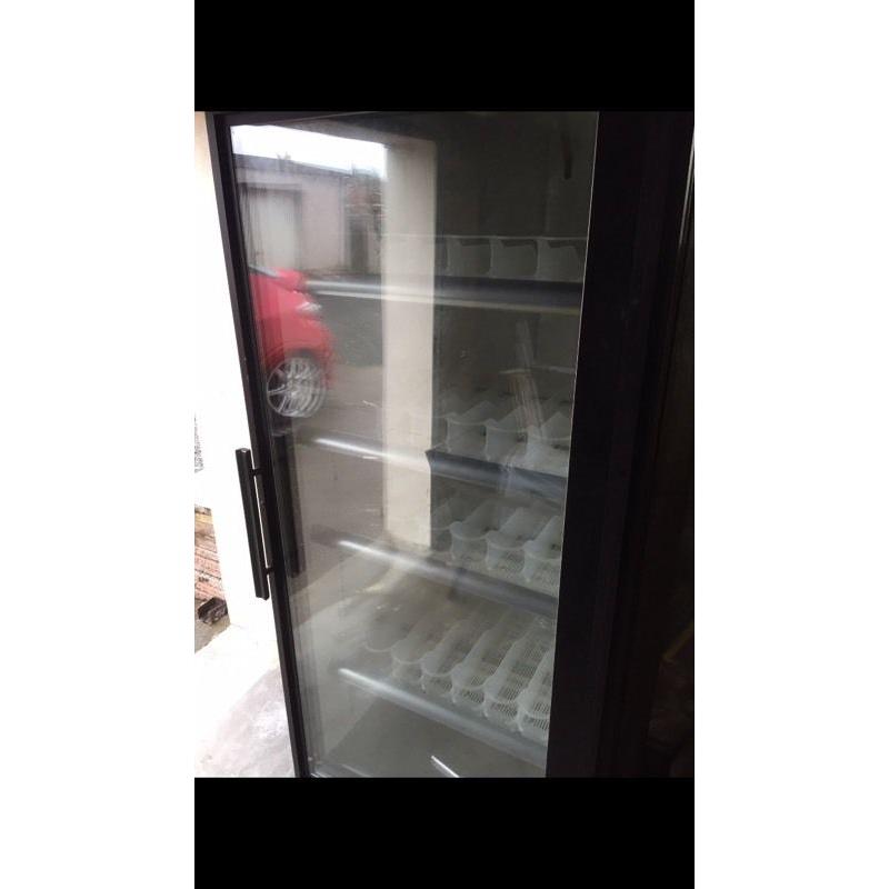 Large drinks fridge