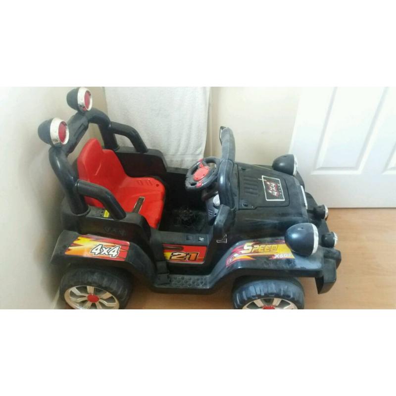 Kids electric jeep