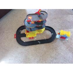 Garage/ parking lot and car wash toddler toys