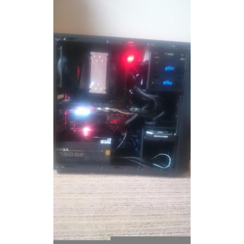 I7 gtx970 pc computer with monitor 144hz acer GN246HL