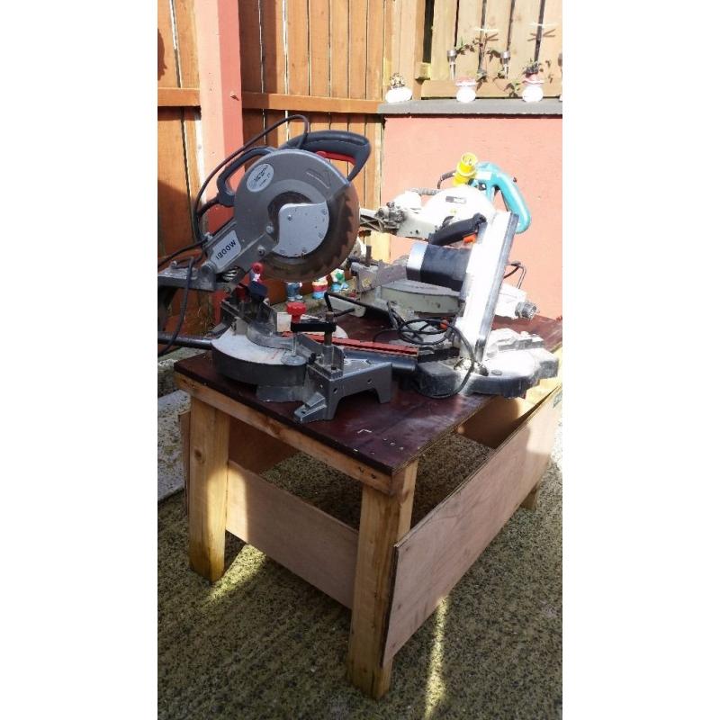 Job lot 3 chop saws