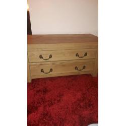 Solid oak Coffee table