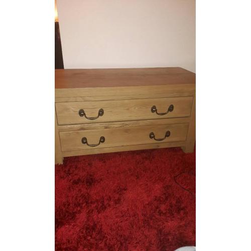 Solid oak Coffee table