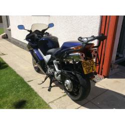 Honda Vfr 800f a-3 v.tec abs 2003 reg 03 mileage 33850 mot April 2017 May swop for car