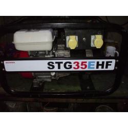 (Z) 3.5KVA TOP OF THE RANGE GENUINE HONDA POWER TOOLS GENERATOR WITH LOW OIL AUTOMATIC SHUTDOWN